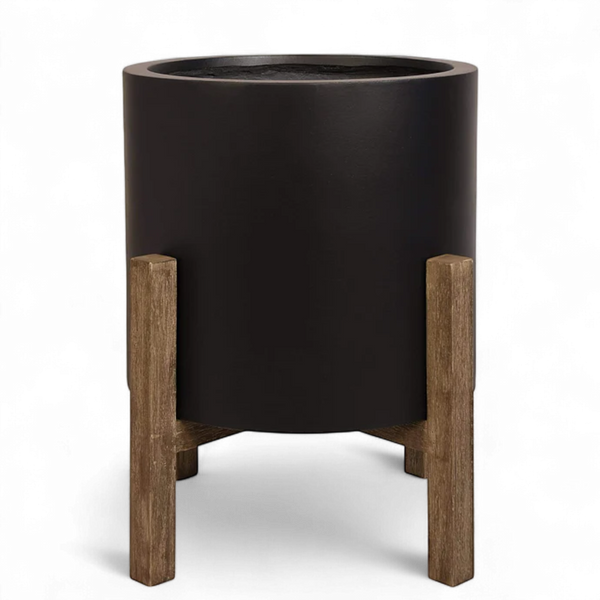 Large Round Ficonstone Tree Pot