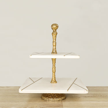 Marble Decor-Marble Cake Stand-Bloomr