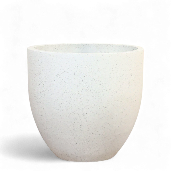 White Terrazzo Pot - Large