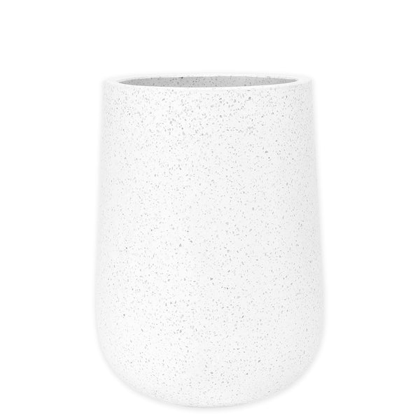 White Terrazzo Pot - Medium
