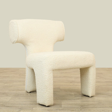 Furniture-Tace - Bouclé Armchair Lounge Chair-Bloomr