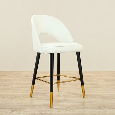 Furniture-Massena - Bouclé Counter Stool-Bloomr