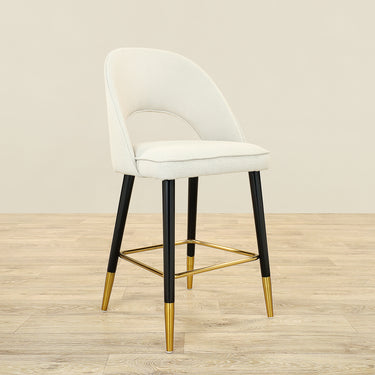 Furniture-Massena - Bouclé Counter Stool-Bloomr