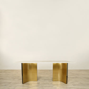 Furniture-Leoni Dining Table 180cm|200cm|220cm|260cm-Bloomr