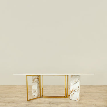 Furniture-Naava Dining Table 180cm|200cm|220cm-Bloomr