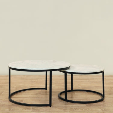 Furniture-Solon Marble Coffee Table-Bloomr