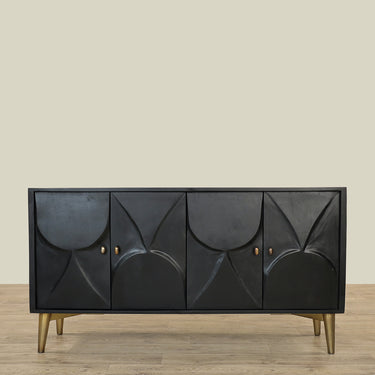 Furniture-Wooden Sideboard / Cabinet-Bloomr