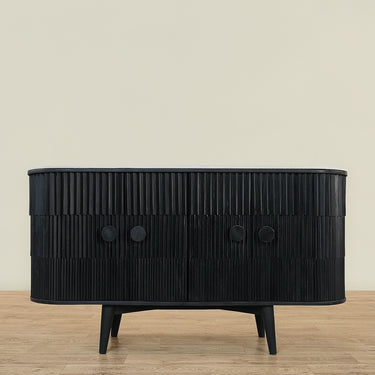 Furniture-Wooden Sideboard / Cabinet-Bloomr