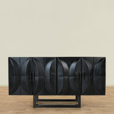 Furniture-Wooden Sideboard / Cabinet-Bloomr