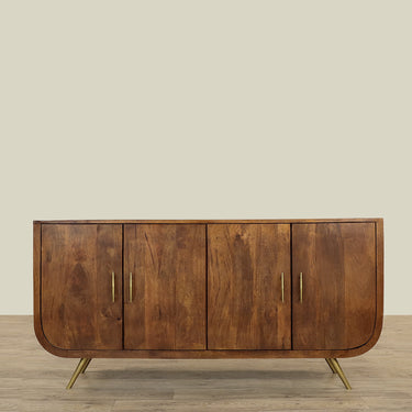 Furniture-Wooden Sideboard / Cabinet-Bloomr