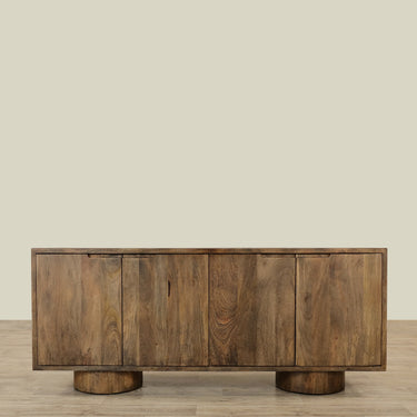 Furniture-Wooden Sideboard / Cabinet-Bloomr