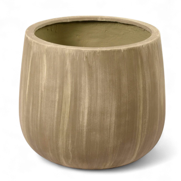 Medium Round Ficonstone Tree Pot