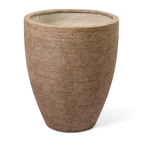 Large Round Ficonstone Tree Pot