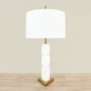 Lamps-Marble Table Lamp-Bloomr