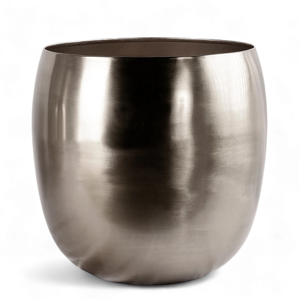 Round Metal Planter Large