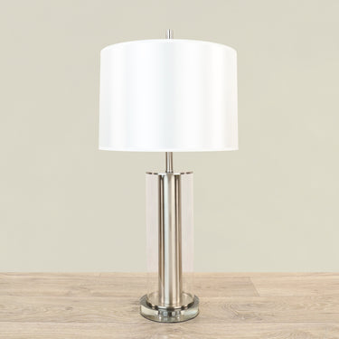 Lamps-Metal Table Lamp-Bloomr
