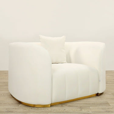 Furniture-Zane - Velvet Sofa-Bloomr