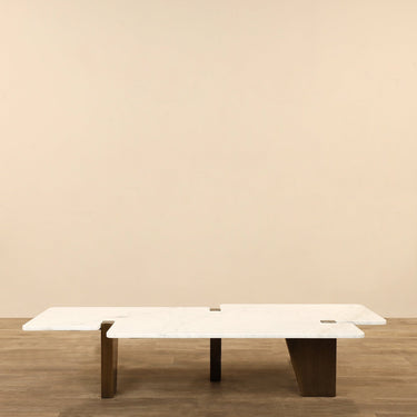 Furniture-Beatrix Marble Coffee Table-Bloomr