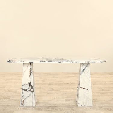 Furniture-Roma Marble Console Table-Bloomr