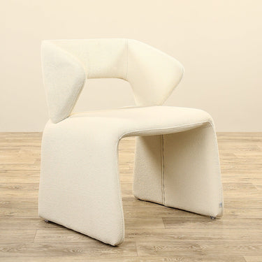 Furniture-Sidney - Bouclé Dining Chair-Bloomr