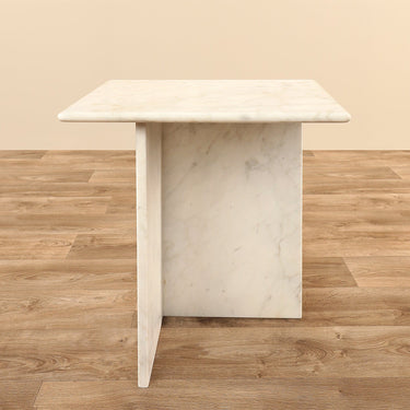 Furniture-Magnus Marble Side Table-Bloomr