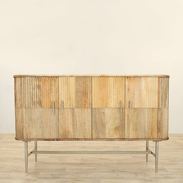 Furniture-Wooden Sideboard / Cabinet-Bloomr