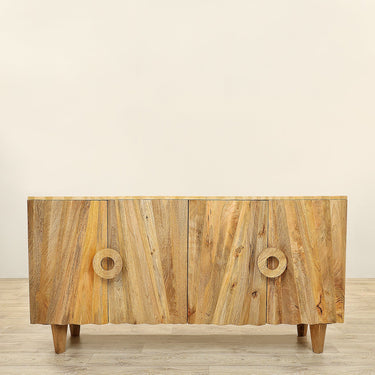 Furniture-Wooden Sideboard / Cabinet-Bloomr