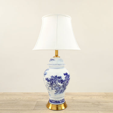 Lamps-Ceramic Table Lamp-Bloomr