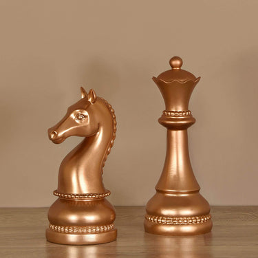 Accessories-Shiny Gold Chess Set-Bloomr