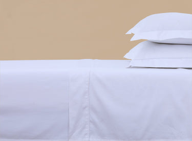 Bedlinen-Flat Sheet The Hotel Collection 100% Egyptian Cotton 300TC-Bloomr