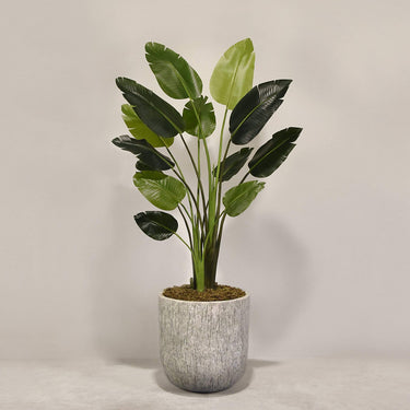Desginers Collection-Artificial Travelers Palm with Pot-Bloomr