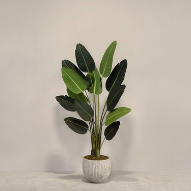 Desginers Collection-Artificial Strelitzia With Pot-Bloomr