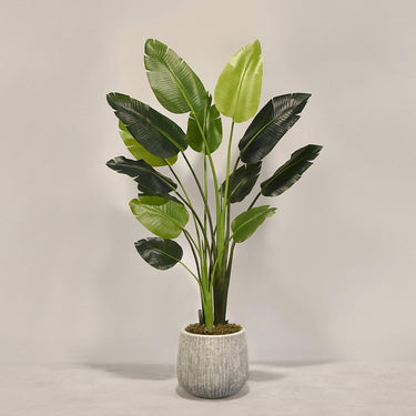 Desginers Collection-Artificial Travelers Palm with Pot-Bloomr