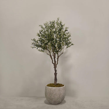 Desginers Collection-Artificial Olive Tree With Pot-Bloomr