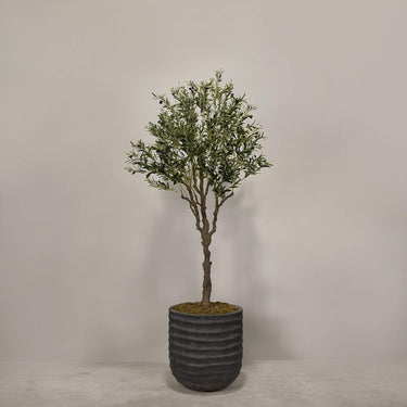 Desginers Collection-Artificial Olive Tree With Pot-Bloomr