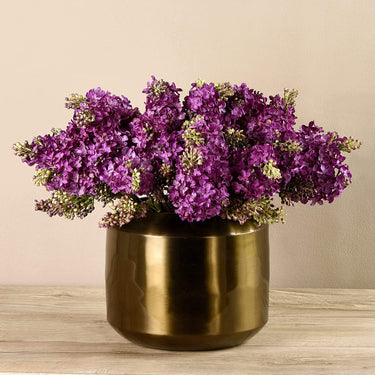 Floral Arrangement-Artificial Hybrid Arrangement in Copper Vase-Bloomr