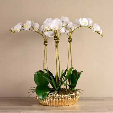 Flowers-Artificial Orchid Arrangement-Bloomr