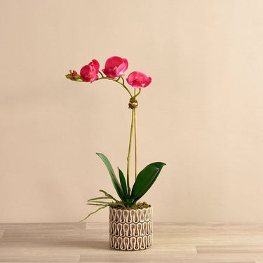 Flowers-Artificial Orchid Arrangement-Bloomr