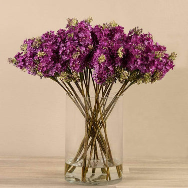 Floral Arrangement-Artificial Hybrid Arrangement in Glass Vase-Bloomr