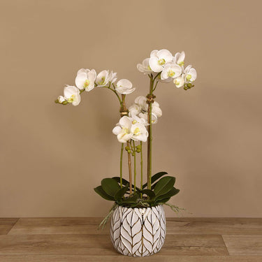 Flowers-Artificial Orchid Arrangement-Bloomr