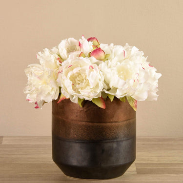 Floral Arrangement-Artificial Peony Arrangement-Bloomr