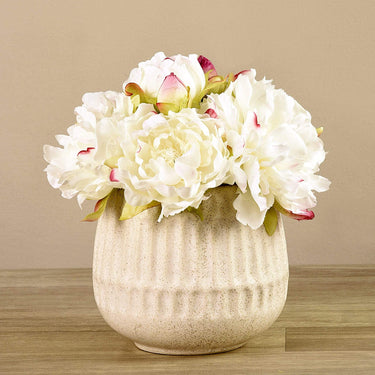 Floral Arrangement-Artificial Peony Arrangement-Bloomr