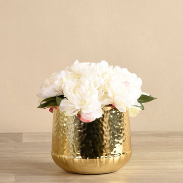 Floral Arrangement-Artificial Peony Arrangement-Bloomr