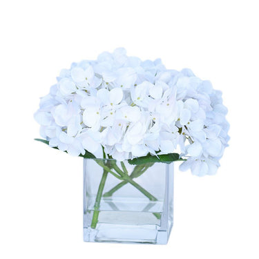 Floral Arrangement-Artificial Hydrangea Arrangement-Bloomr