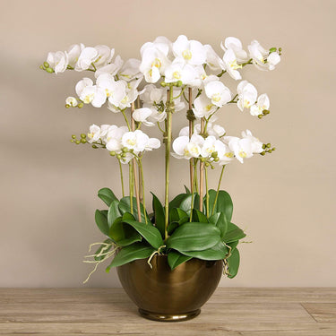 Flowers-Artificial Orchid Arrangement-Bloomr