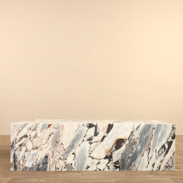 Furniture-Aurelia Marble Coffee Table-Bloomr
