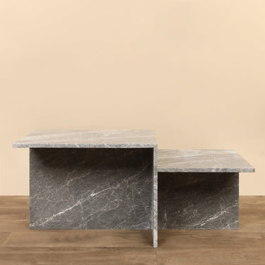 Furniture-Felix Marble Coffee Table-Bloomr