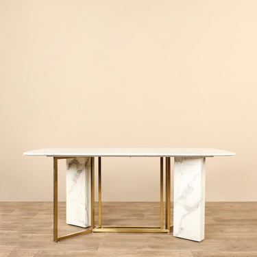 Furniture-Naava Dining Table 180cm|200cm|220cm-Bloomr