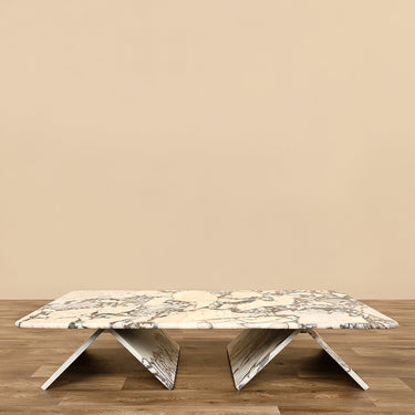 Furniture-Setuca Marble Coffee Table-Bloomr