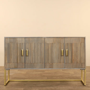 Furniture-Wooden Sideboard / Cabinet-Bloomr